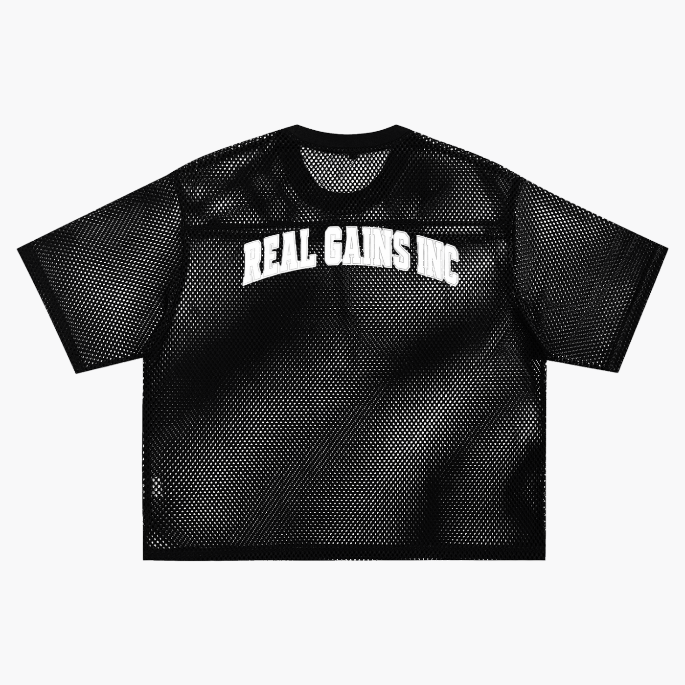 See-through Boxy Net T-Shirt