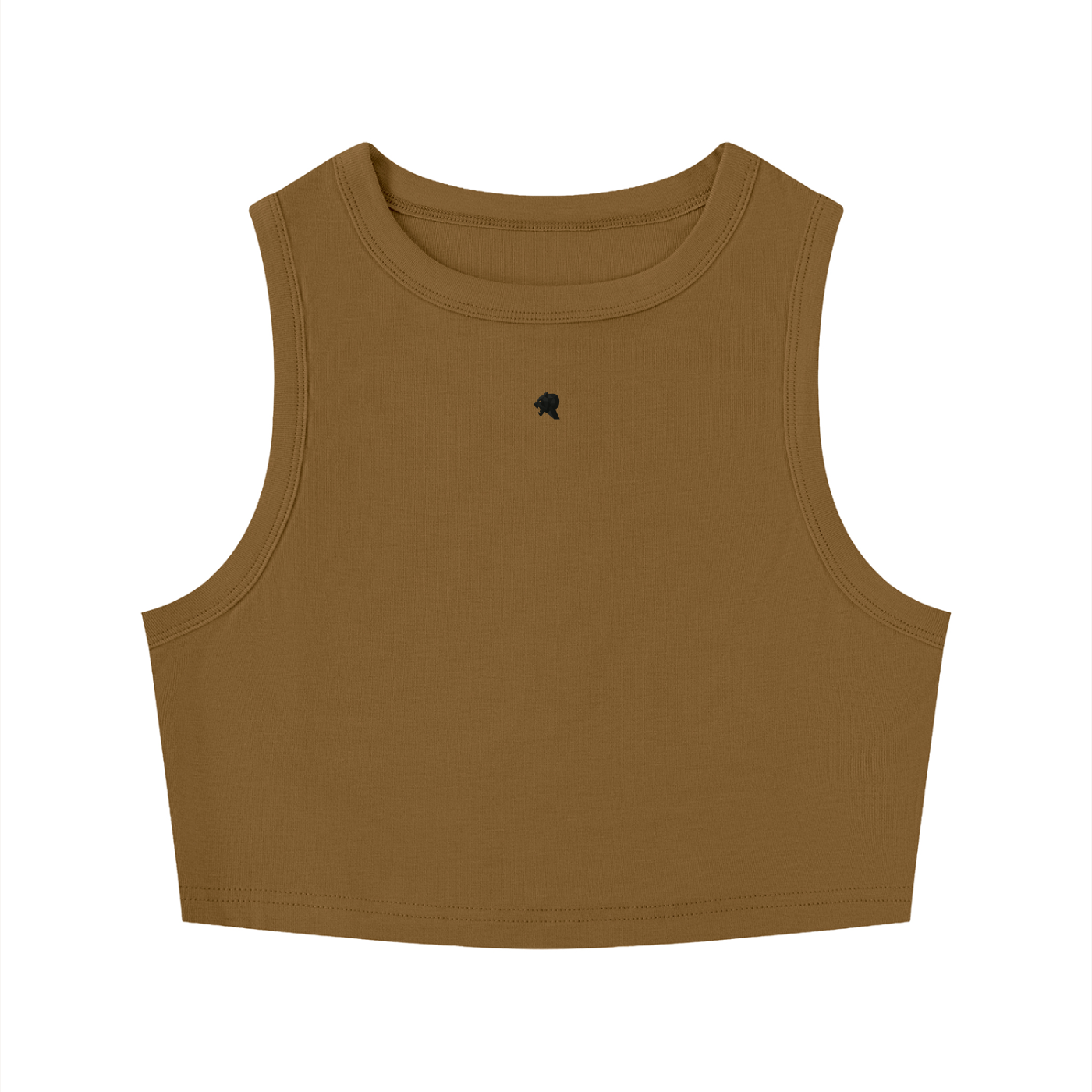 Women's Tight Crewneck Crop Tank Top