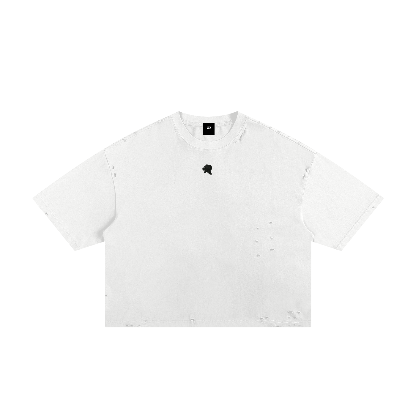 Classic Frayed Boxy Tee