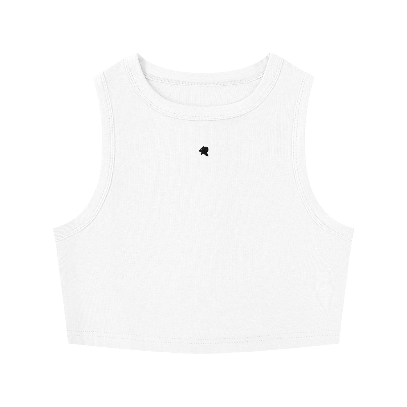 Women's Tight Crewneck Crop Tank Top