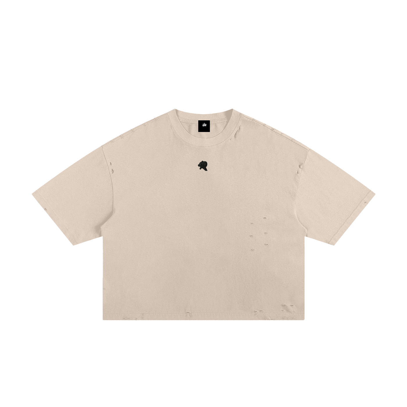 Classic Frayed Boxy Tee