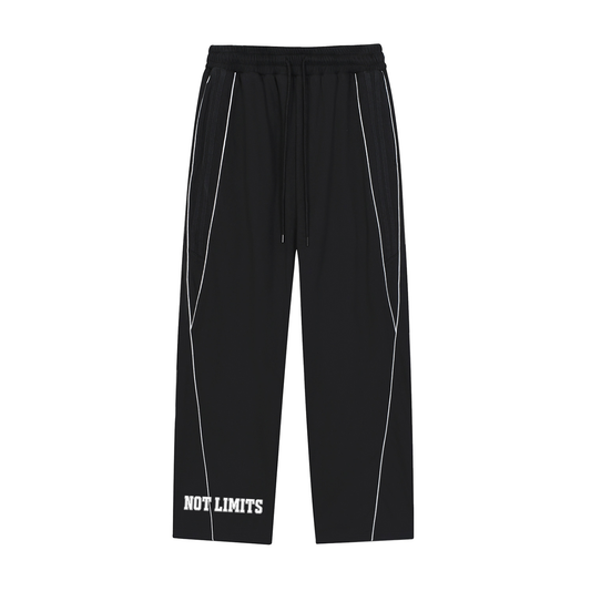 Reflection Striped Straight-Leg Sweatpants