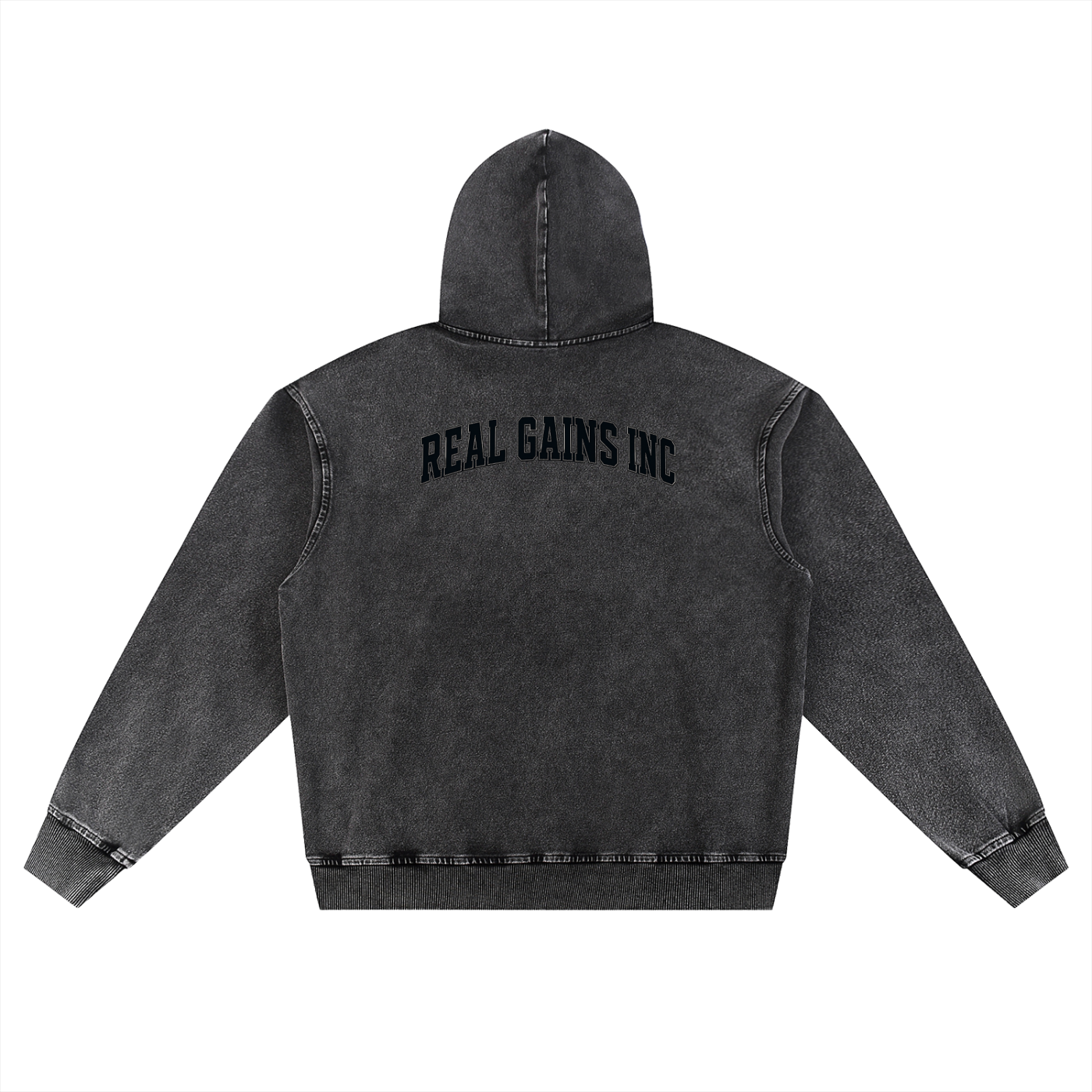 Snow Wash Oversized Hoodie