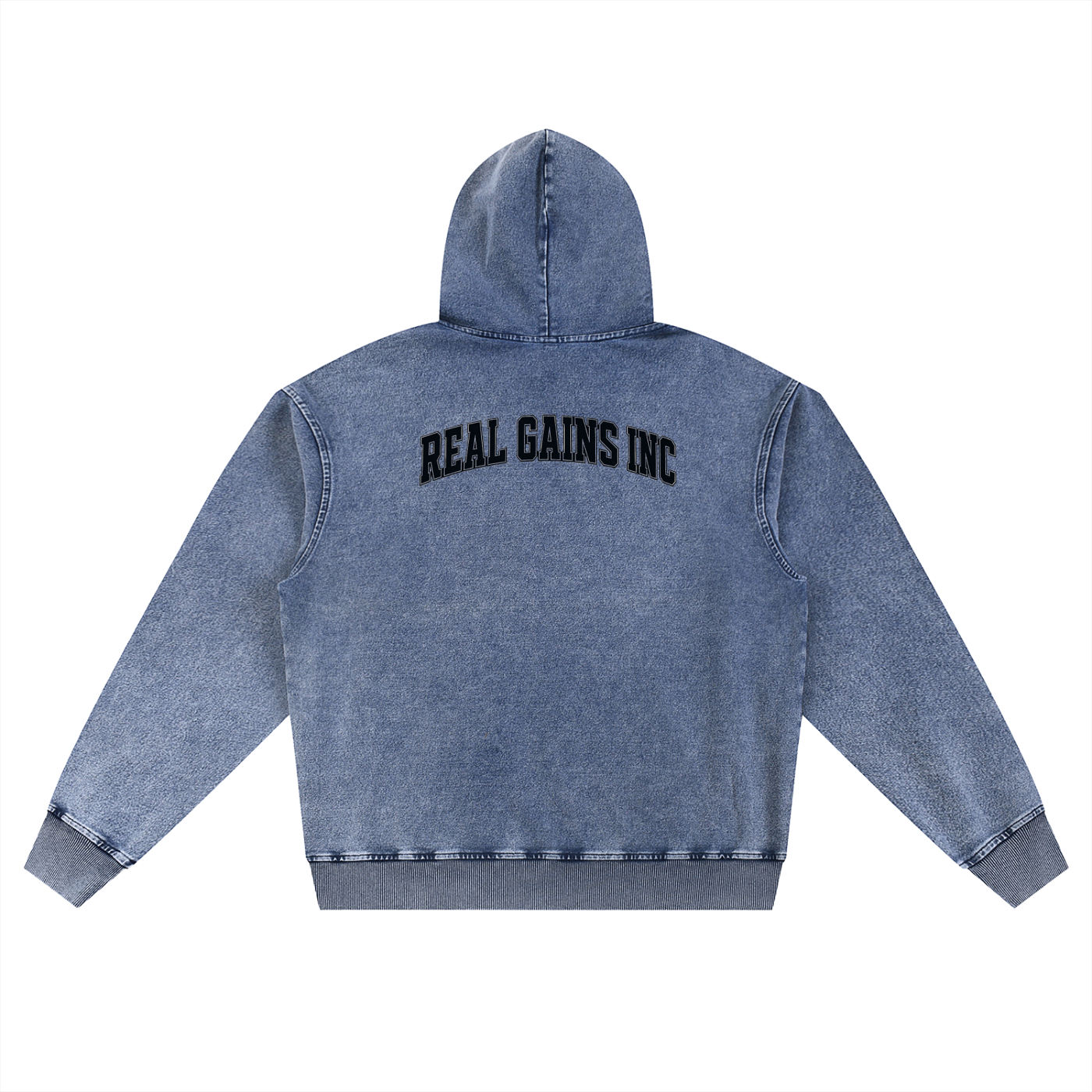 Snow Wash Oversized Hoodie