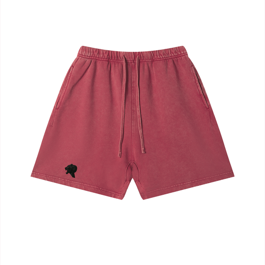 Unisex Vintage Wash Cotton Shorts