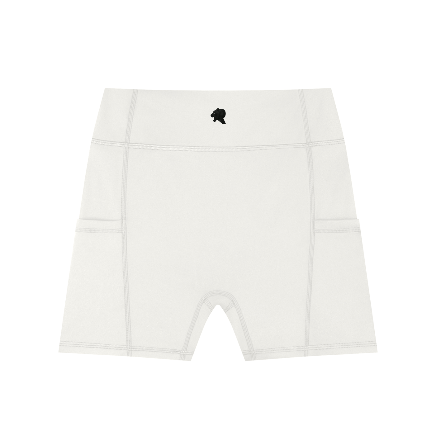 Women's High-Waisted Pocket Biker Shorts
