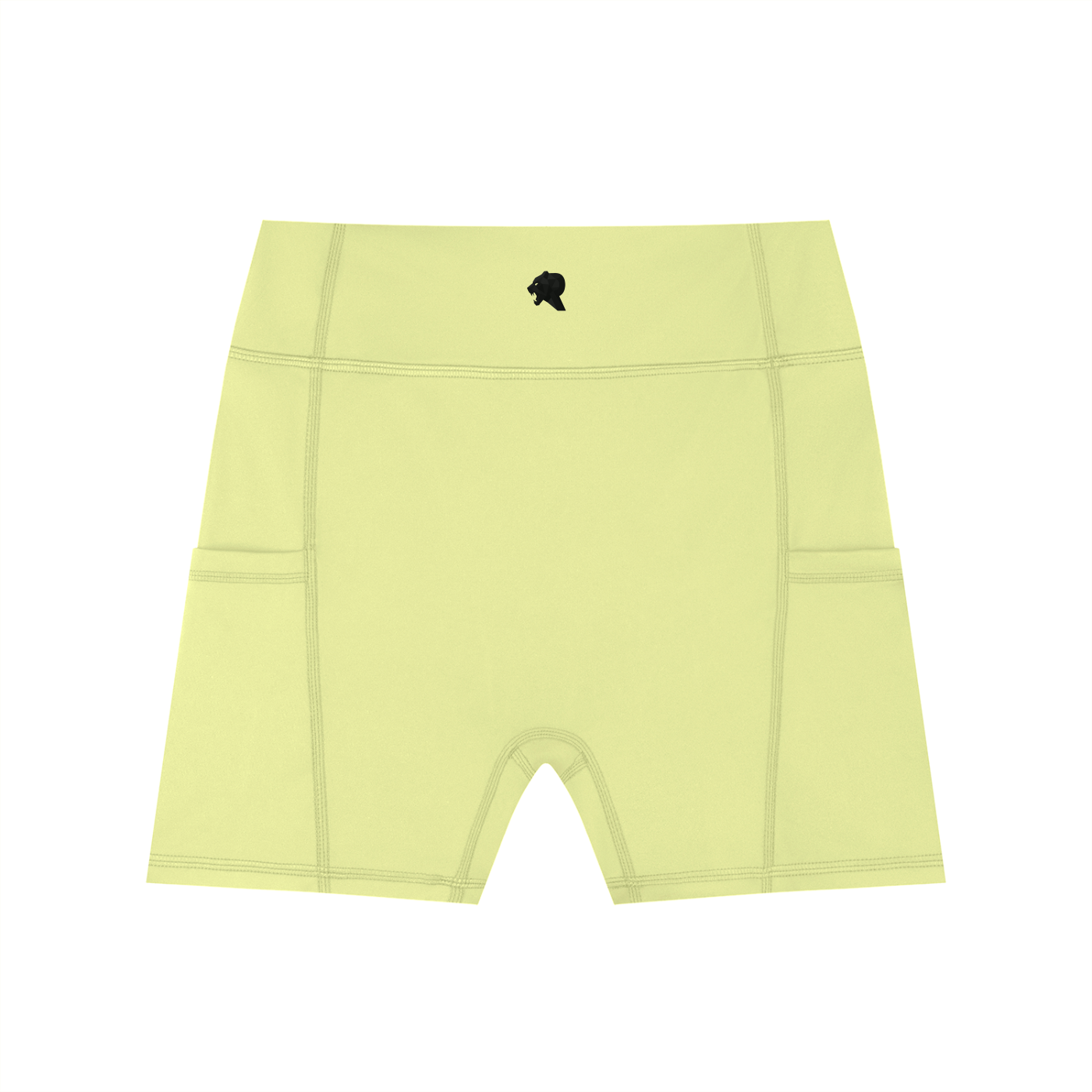 Women's High-Waisted Pocket Biker Shorts